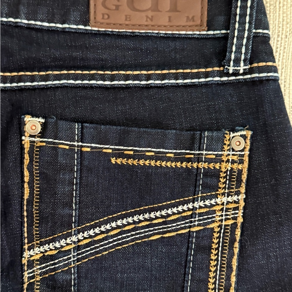 SUP Dark Indigo Women's Boot Cut Jeans SZ 7 - Picture 10 of 11